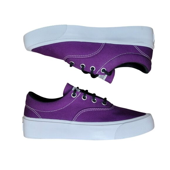 ✨Converse Skid Grip 80 Canvas Retro Size 7 Men's Shoes Sneakers Violet 170942C - Picture 5 of 11